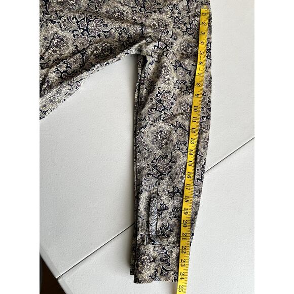 Paul Smith London Made Italy Men Shirt Paisley Button Up Dressy Preppy Designer - Picture 8 of 12